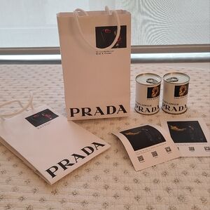 Prada sunflower cans